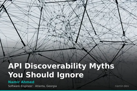 Network nodes connection for an article by Atlanta based Software Engineer, Namir Ahmed.