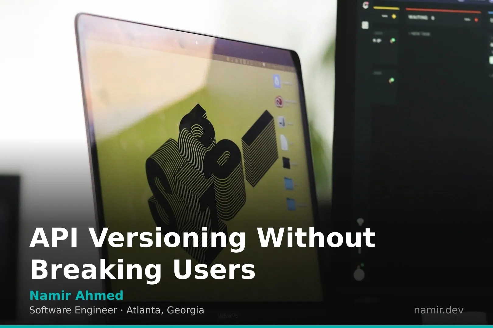 API versioning diagram for an article by Atlanta based Software Engineer, Namir Ahmed.