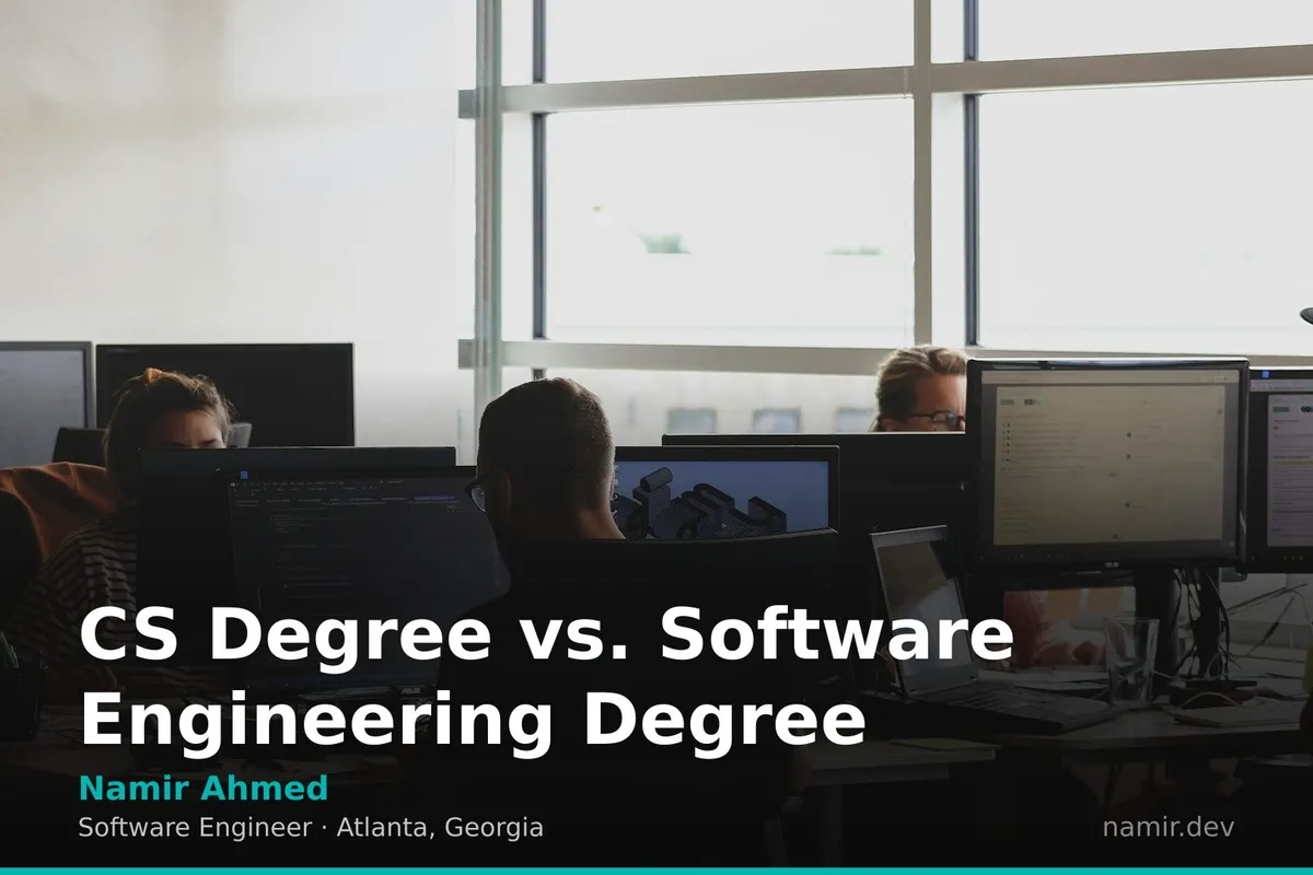 Computer science university lecture hall for an article by Atlanta based Software Engineer, Namir Ahmed.