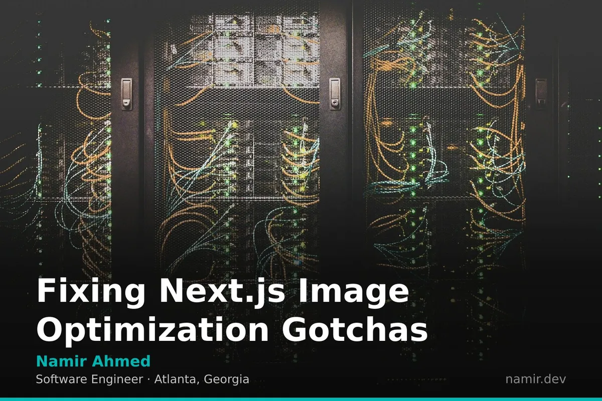 High performance server rack for an article by Atlanta based Software Engineer, Namir Ahmed.