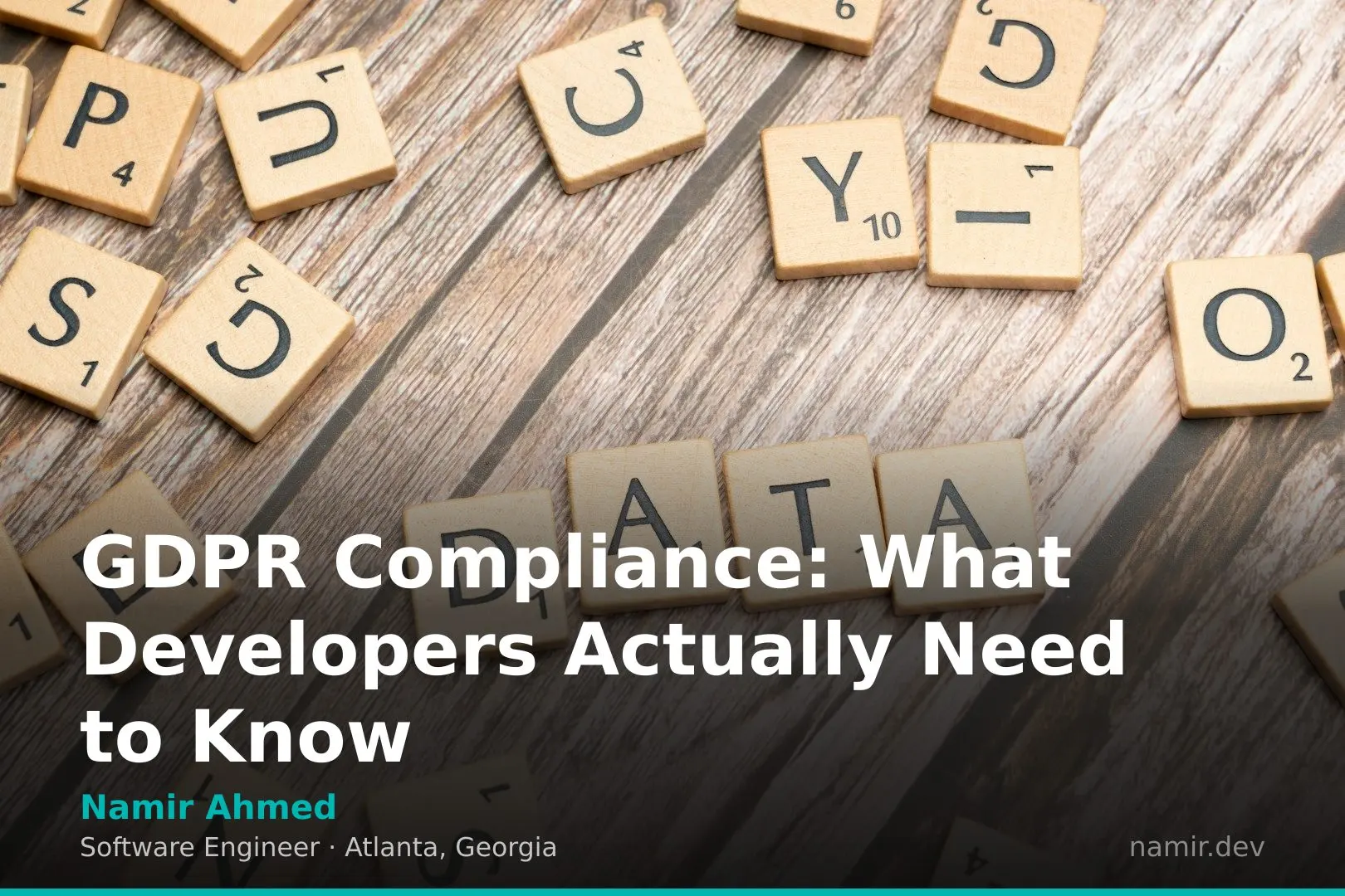 Abstract representation of data security for an article by Atlanta based Software Engineer, Namir Ahmed.