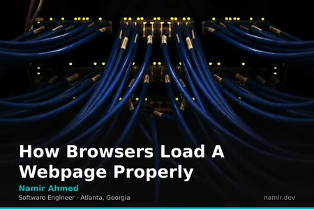 Network infrastructure for an article by Atlanta based Software Engineer, Namir Ahmed.