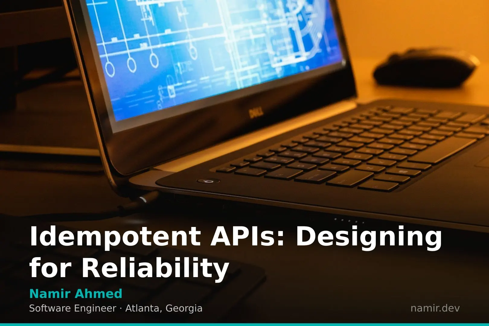 Network nodes connecting for an article by Atlanta based Software Engineer, Namir Ahmed.