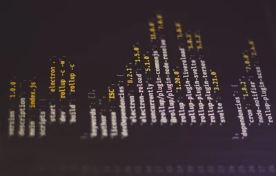Abstract representation of data structures for an article by Atlanta based Software Engineer, Namir Ahmed.