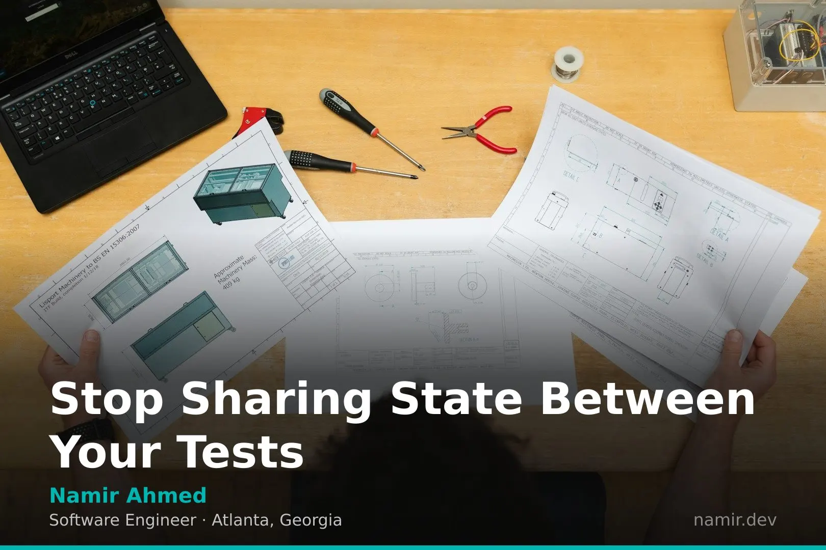 Clean code structure diagram for an article by Atlanta based Software Engineer, Namir Ahmed.