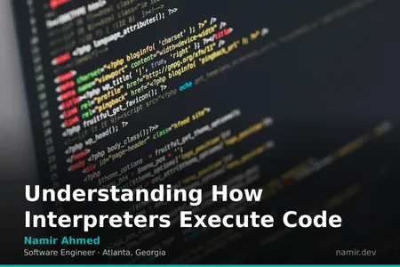 Code on a screen for an article by Atlanta based Software Engineer, Namir Ahmed.