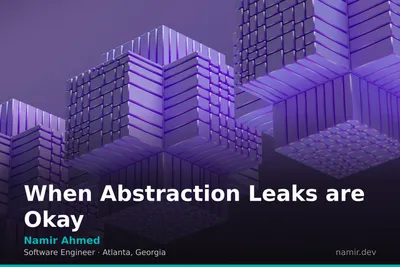 Abstract code patterns for an article by Atlanta based Software Engineer, Namir Ahmed.
